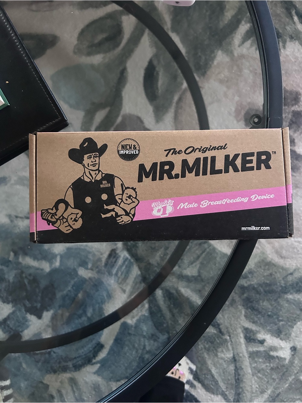 The Original Male Breastfeeding Device - Mr. Milker Gag Gift